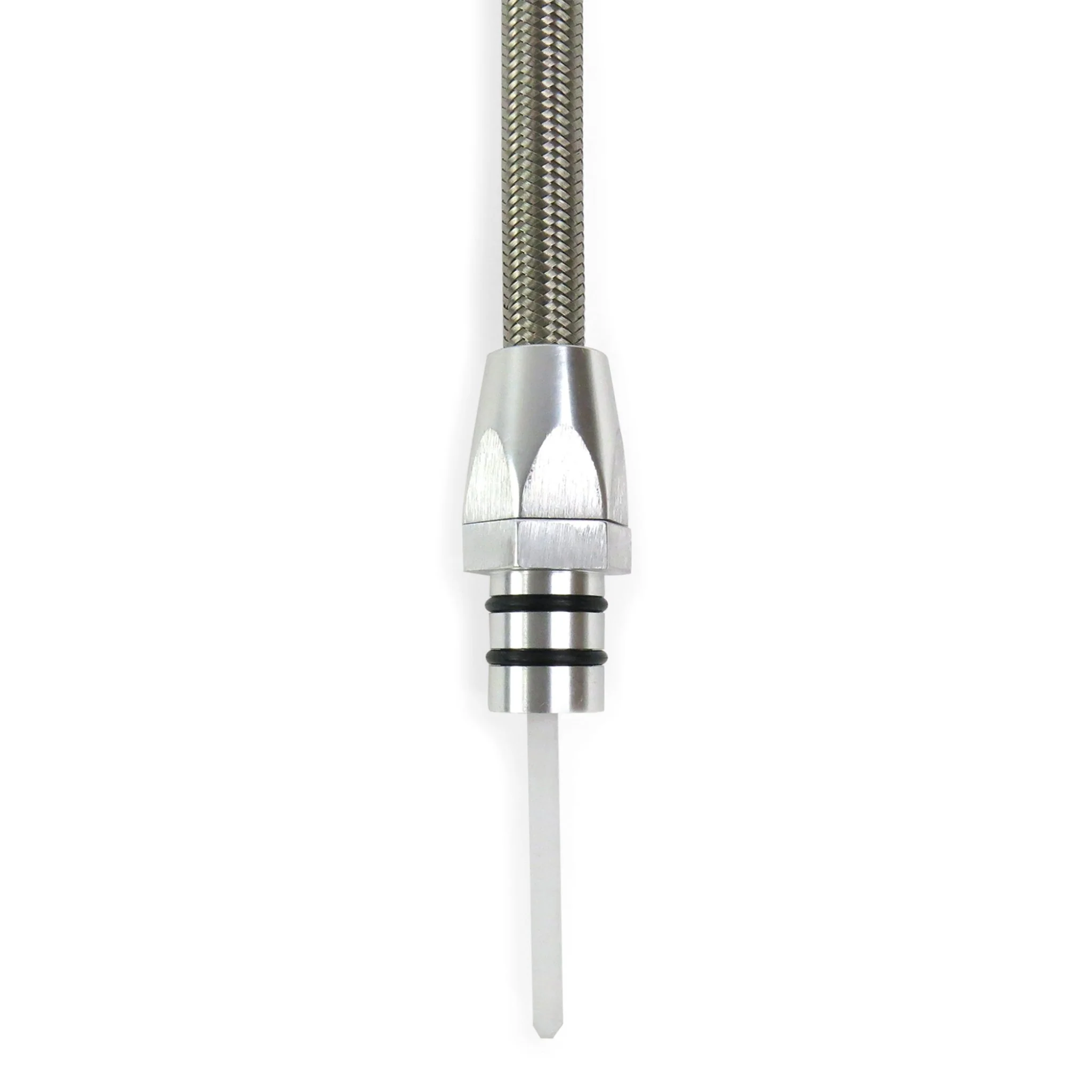 Billet Transmission Dipstick Dual Mount fits C6 700-R4 GM350/400 4L60E AOD 904 - Image 8